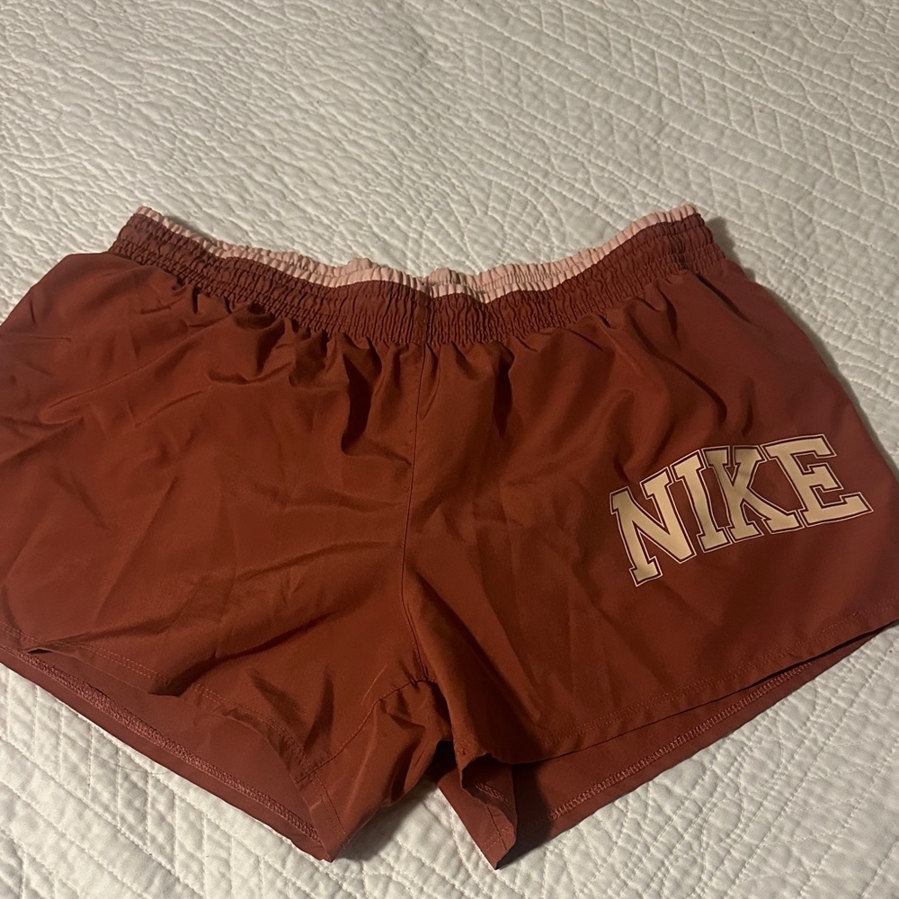 Nike Women's Athletic Shorts in Terracotta